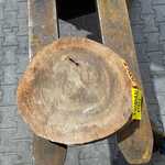 Rosewood Schijf, Dikte 60mm, Ø 400mm